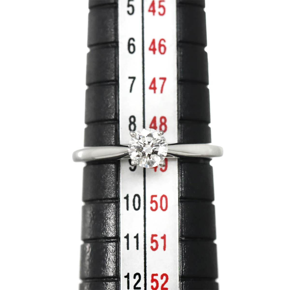 Solitaire Diamond 0.35ct G/VVS1 Ring Pt Size50 4.75-5(US)