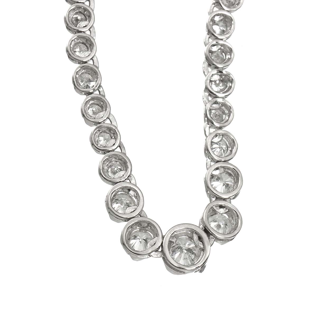 Diamond 3.00ct Necklace Pt Platinum