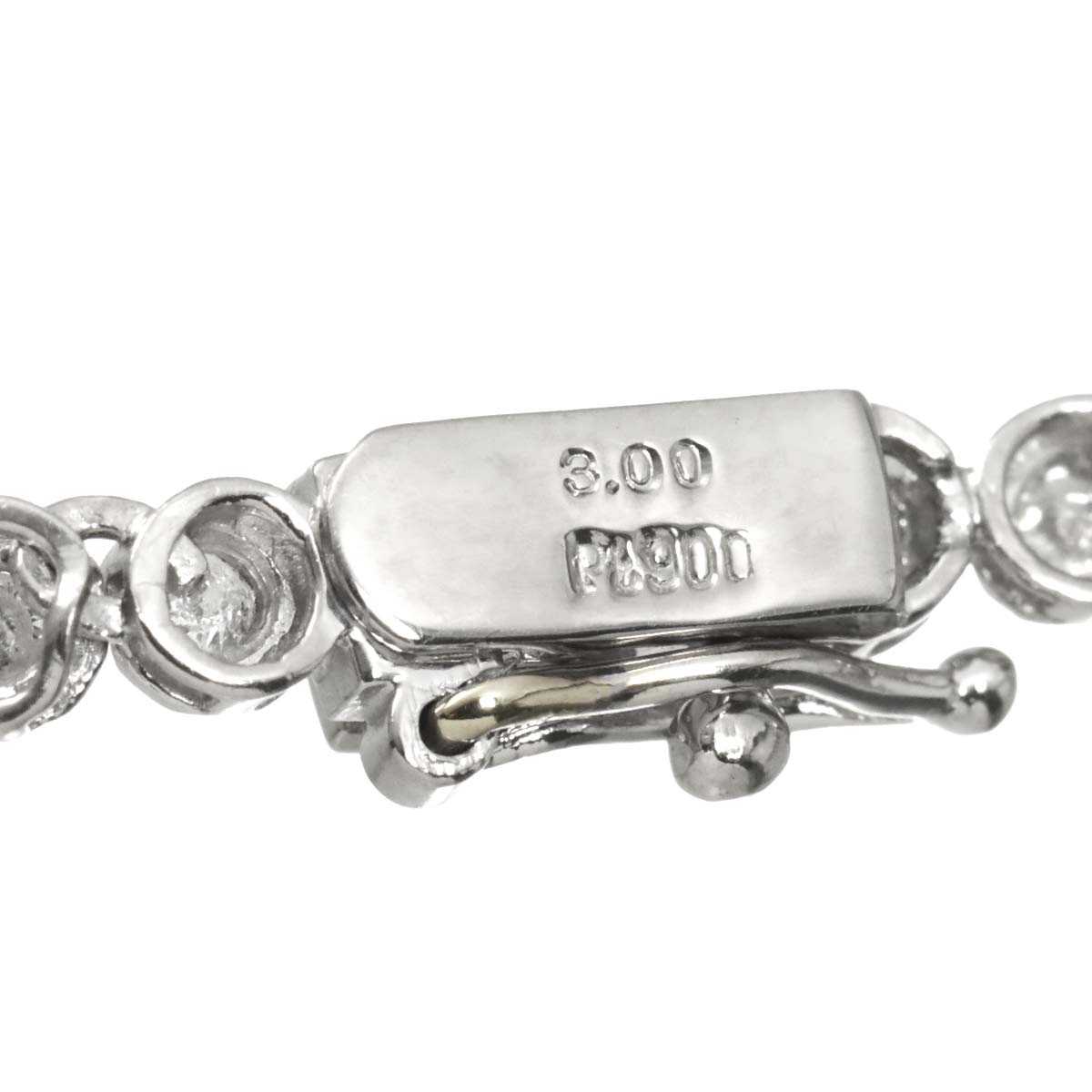 Diamond 3.00ct Necklace Pt Platinum