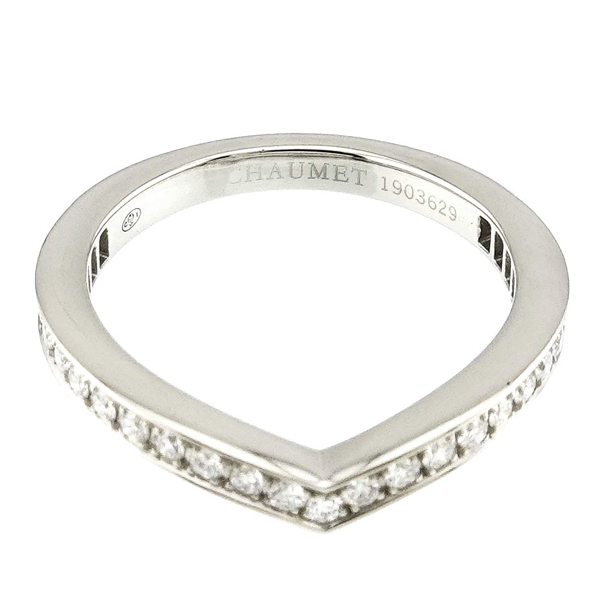 Josephine Ring Diamond Pt Size4.5(US)