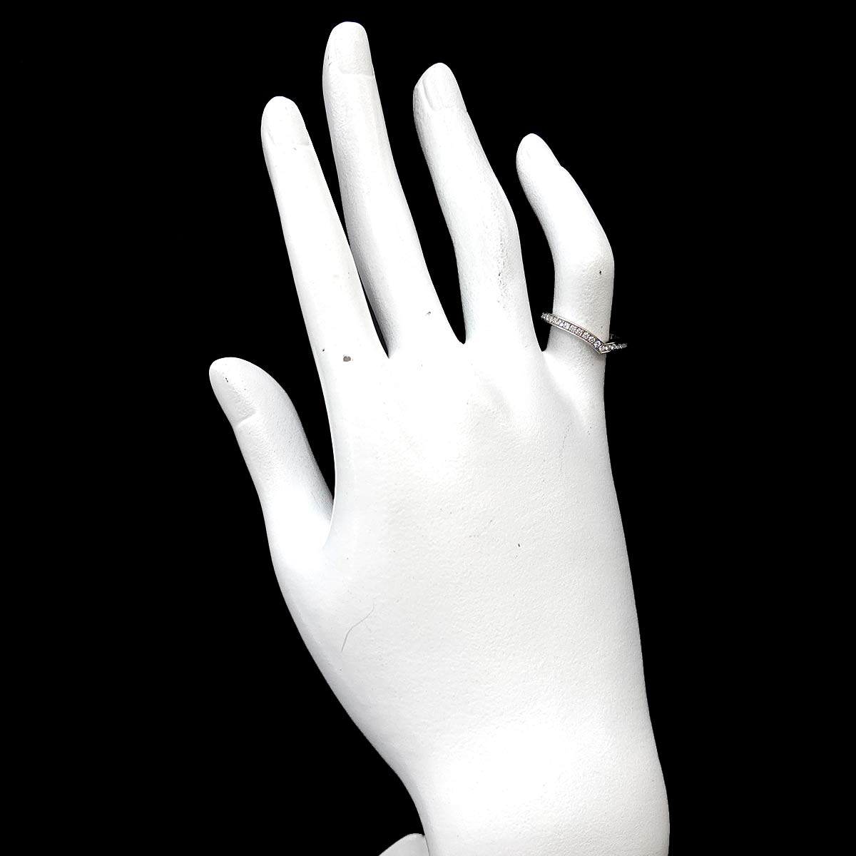 Josephine Ring Diamond Pt Size4.5(US)