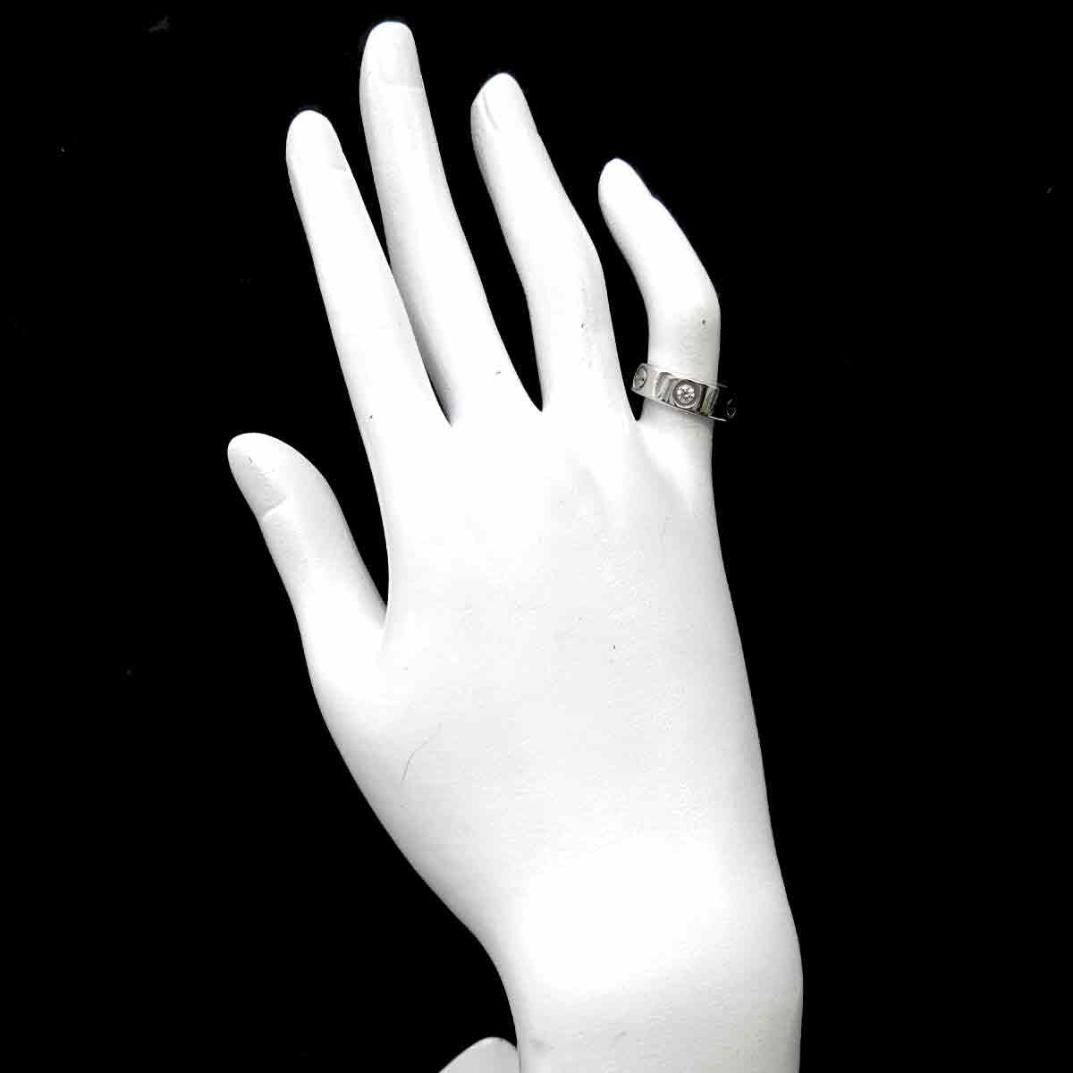 Love Ring Diamond 1P Platinum size48 4-4.5(US)