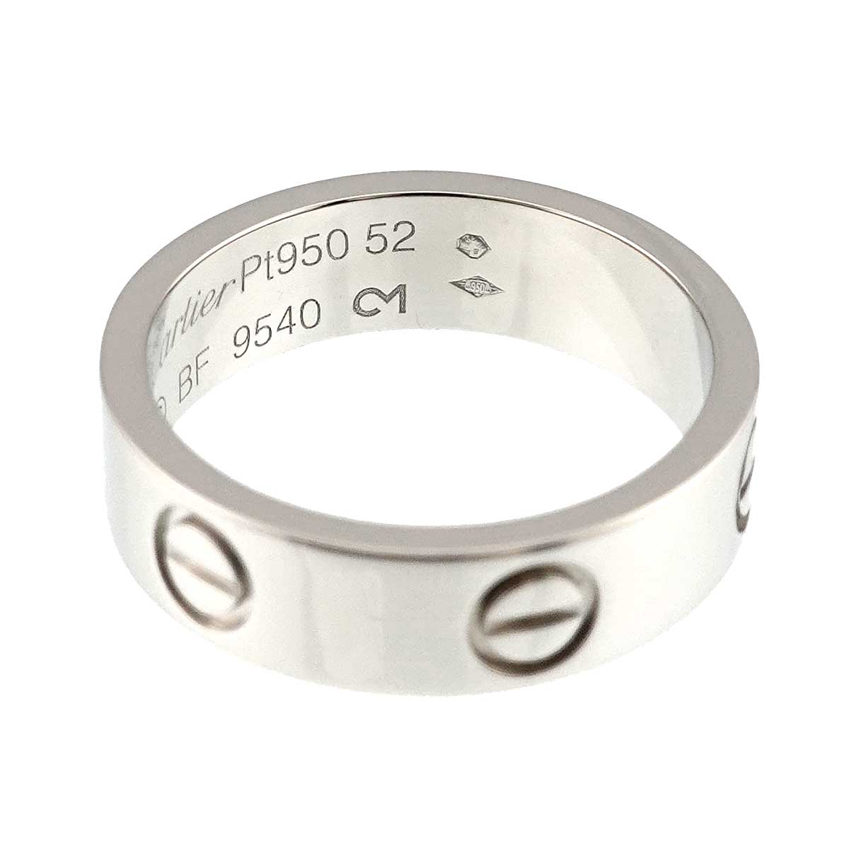 Love Ring Platinum Size52 5.75-6(US)