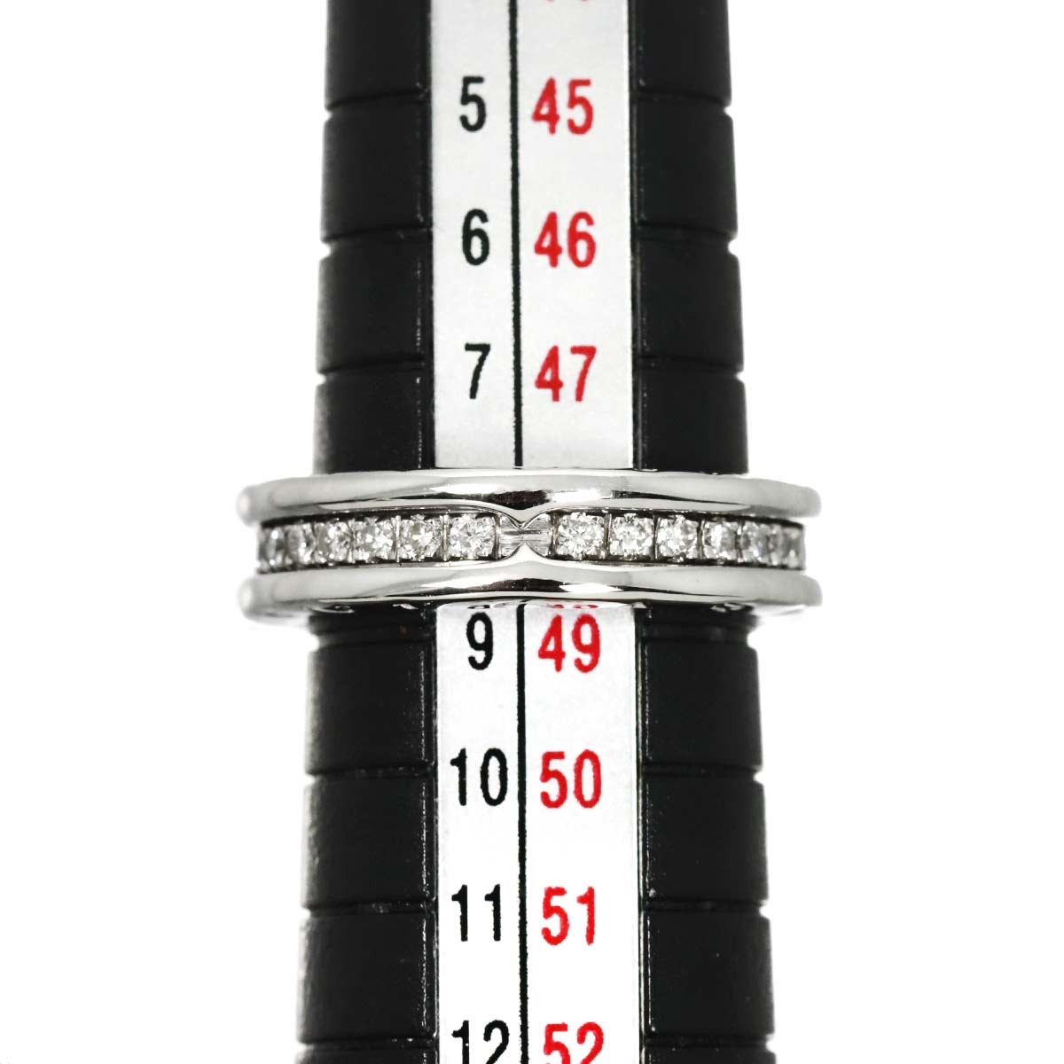 B-zero1 1Band Diamond Ring 18K WG 750 size48 4.5(US)