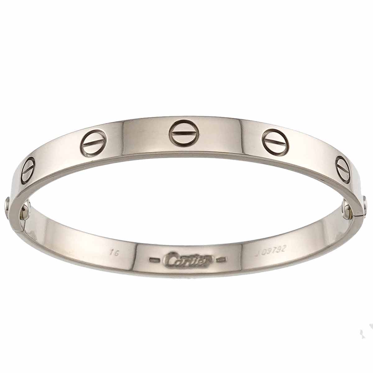 Love Bracelet 18K White Gold 750 Size16