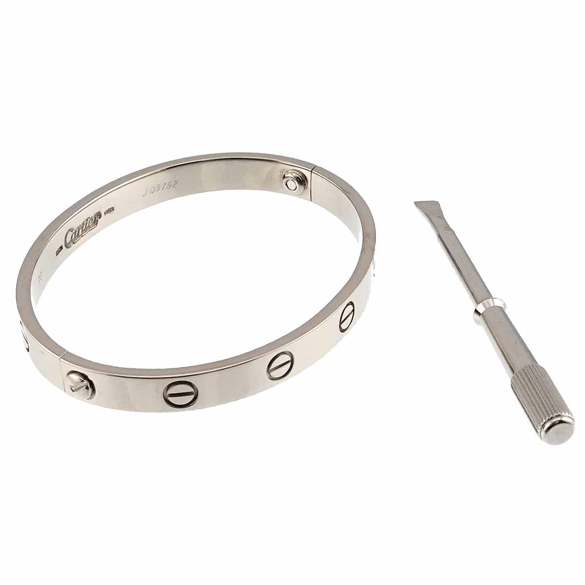 Love Bracelet 18K White Gold 750 Size16