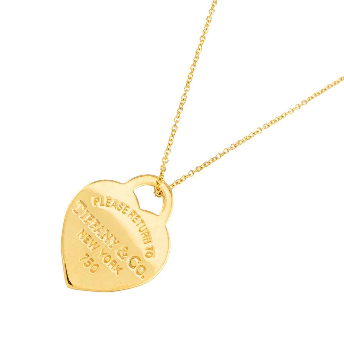 Return to Heart Necklace 18K Yellow Gold 750