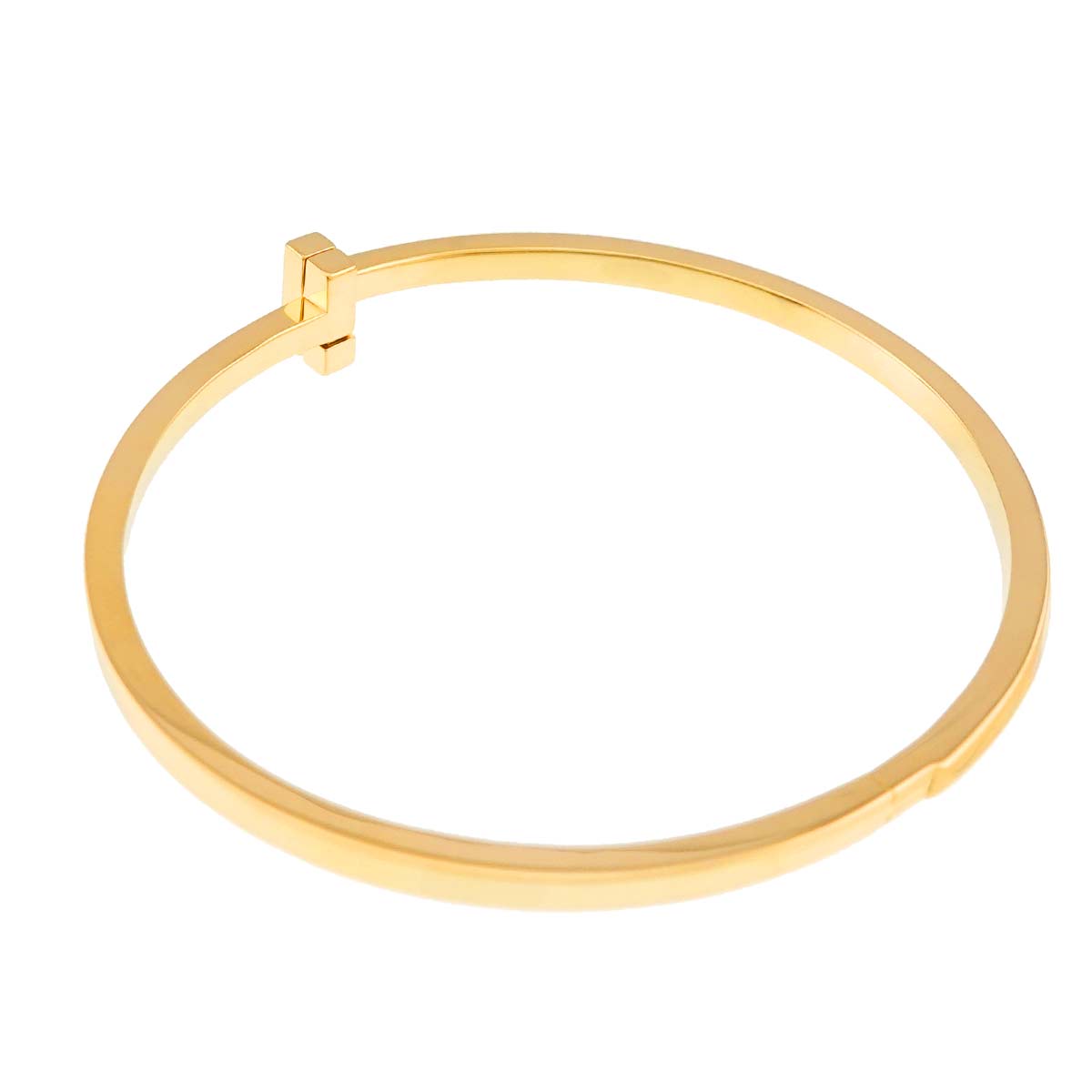T One Bangle Bracelet 18K Yellow Gold 750
