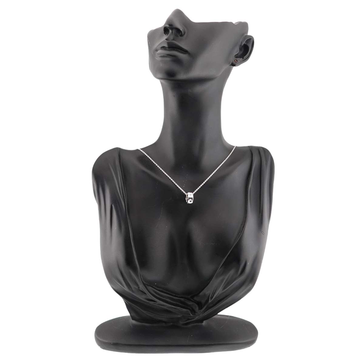 Pendentif Empreinte Diamond Necklace 18K WG 750