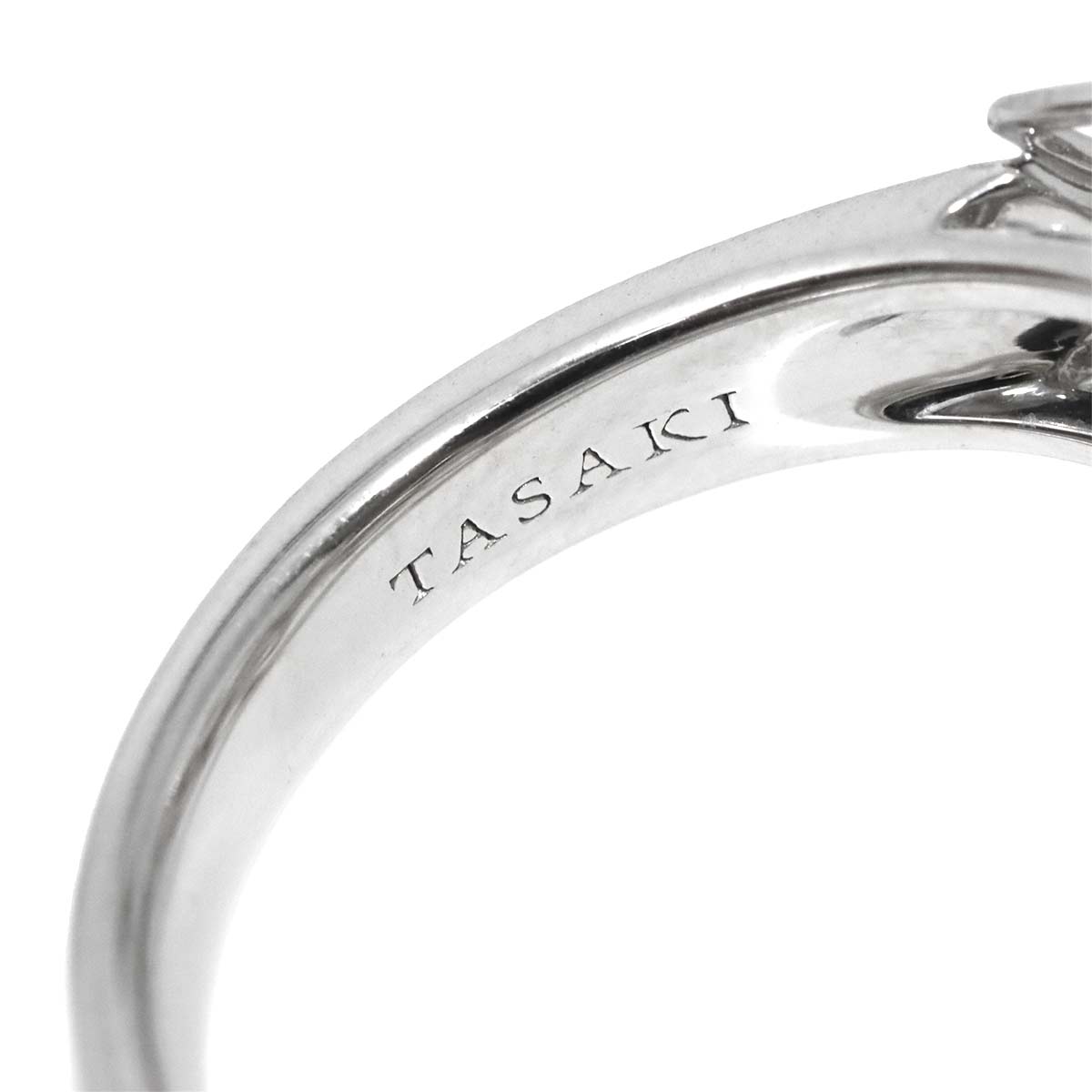 Diamond 0.16ct Flower Ring 18K WG YG PG 750 Size6.25-6.5(US)
