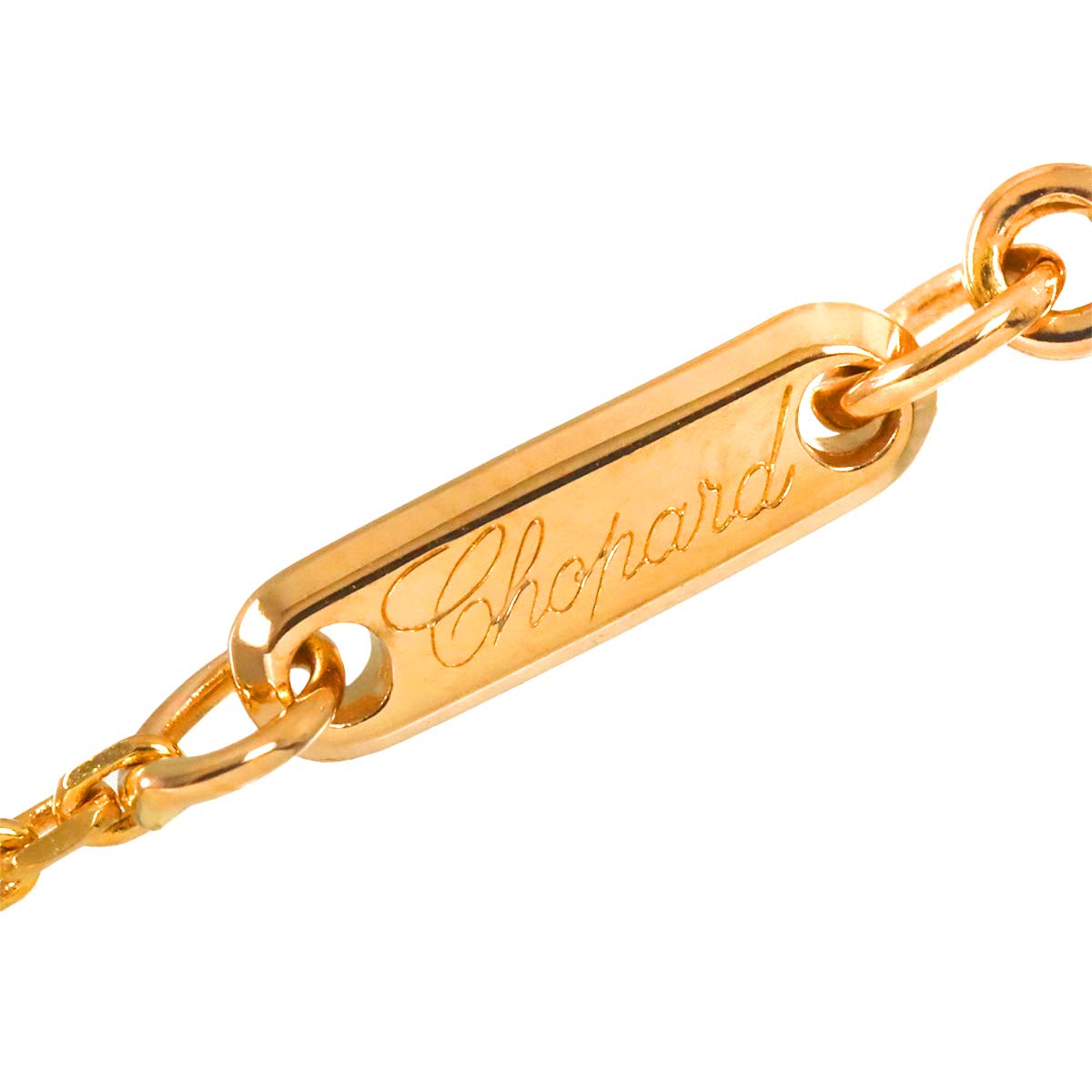 Happy Diamond Bubble Necklace 18K PG 750