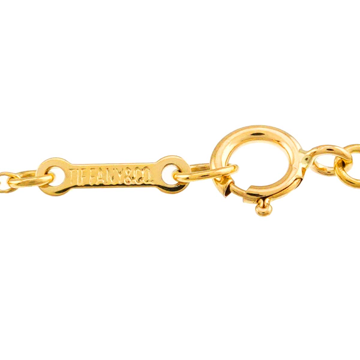 X Necklace 18K Yellow Gold 750