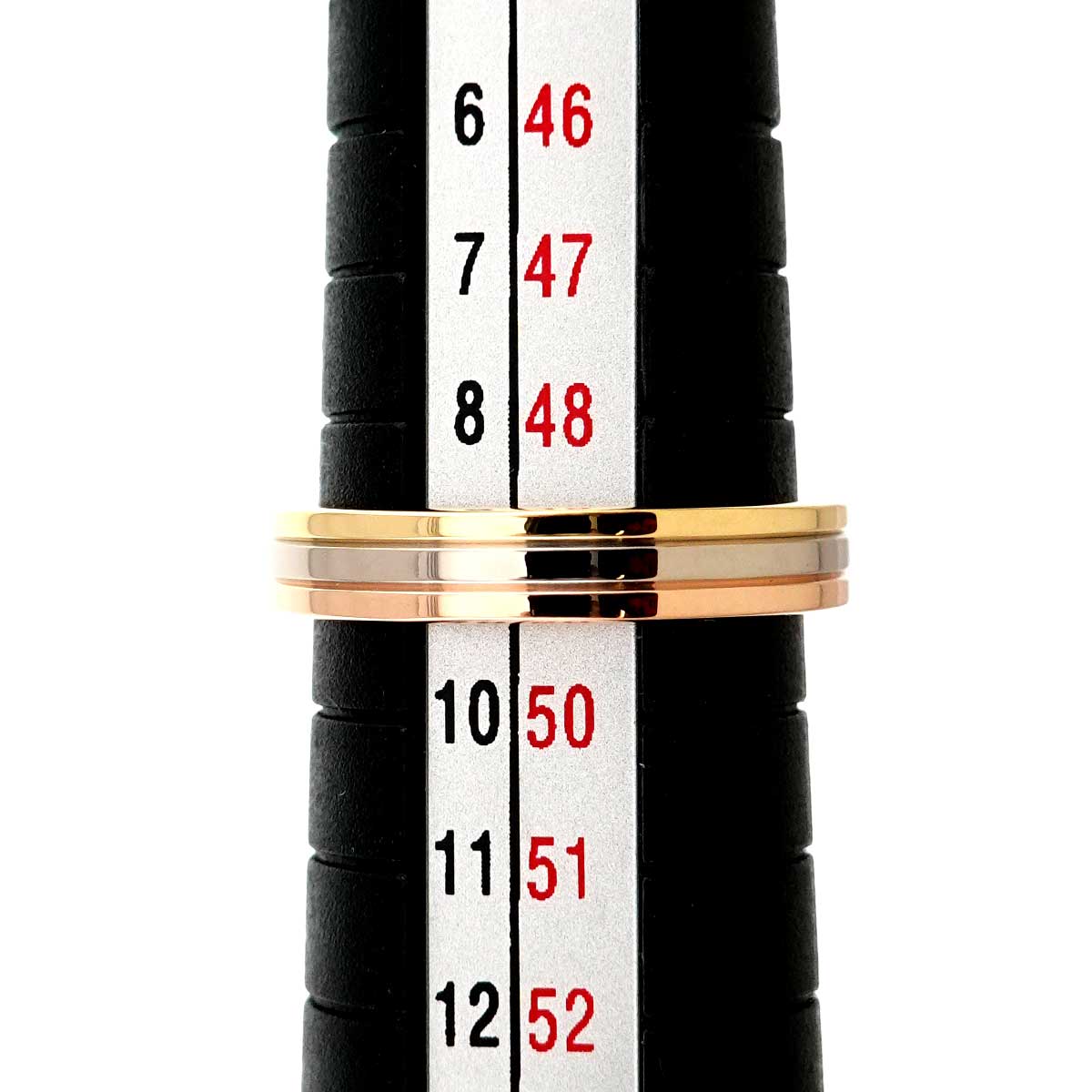 Vendome Ring 18K YG WG PG 750 size49 4.75-5(US)