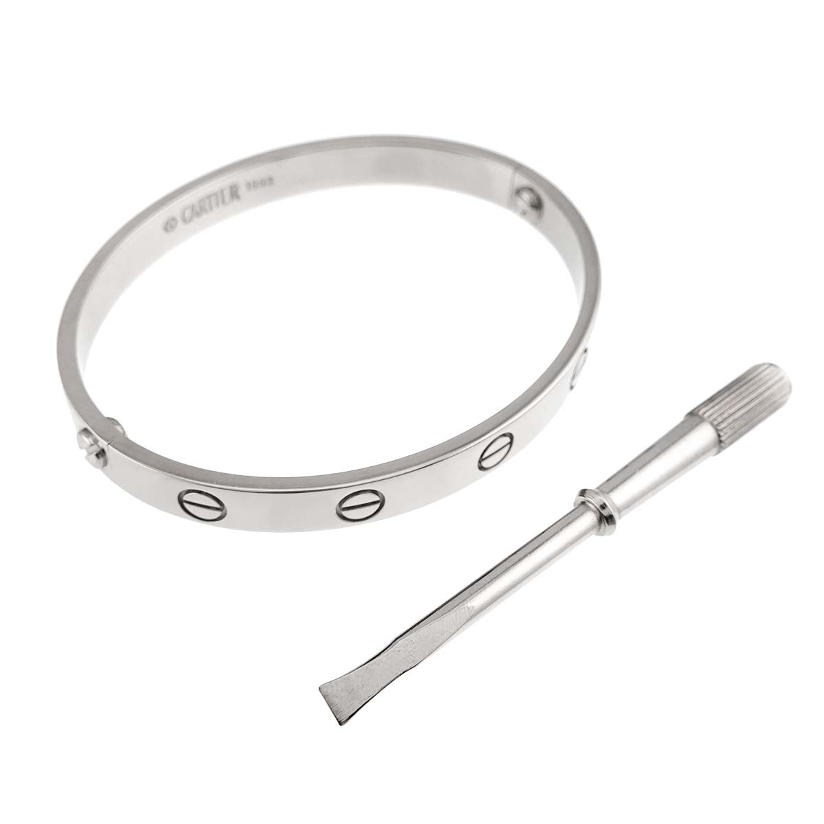 Love Bracelet 18K White Gold 750 Size16