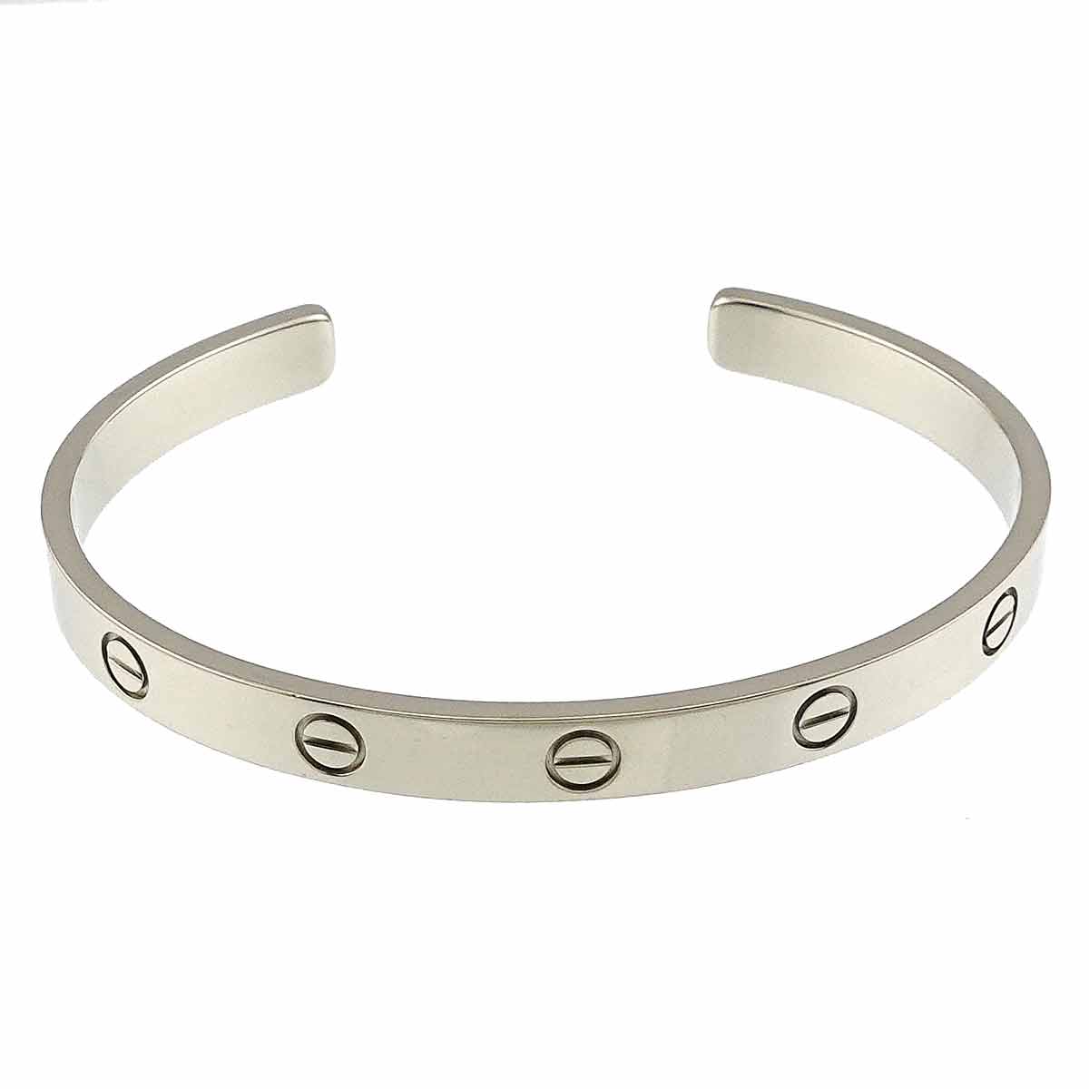 Love Bracelet Open 18K White Gold 750 Size18