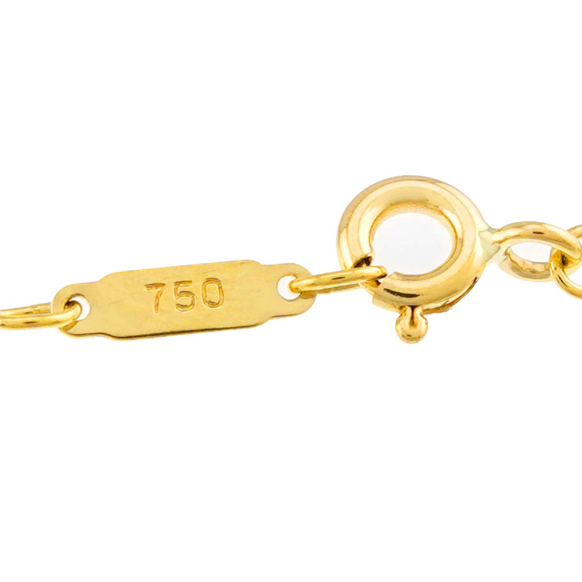 Triple Heart Necklace 18K Yellow Gold 750