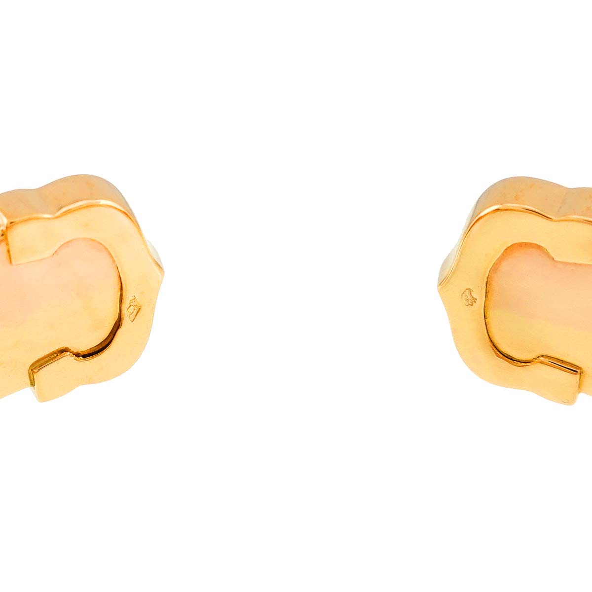 2C C2 Trinity Bangle Bracelet 18K YG WG PG 750 size17