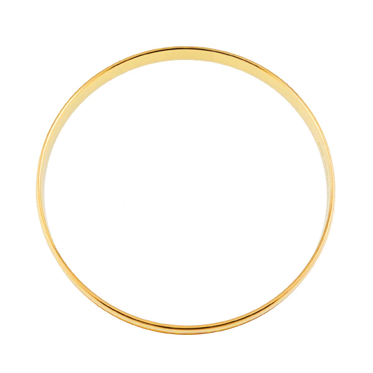 ATLAS Bangle Bracelet 18K Yellow Gold 750