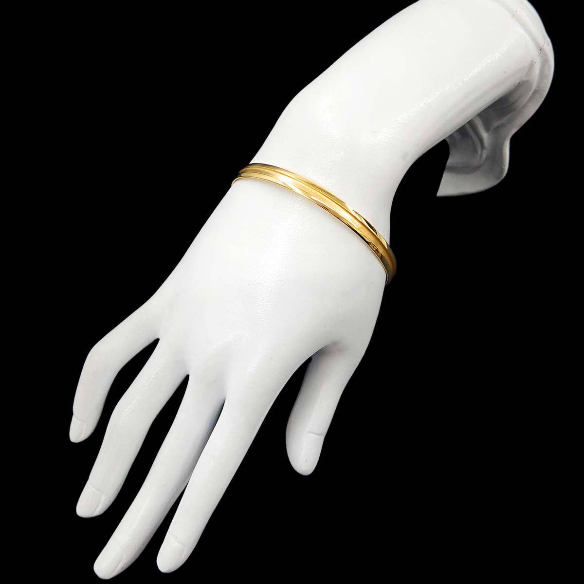 ATLAS Bangle Bracelet 18K Yellow Gold 750