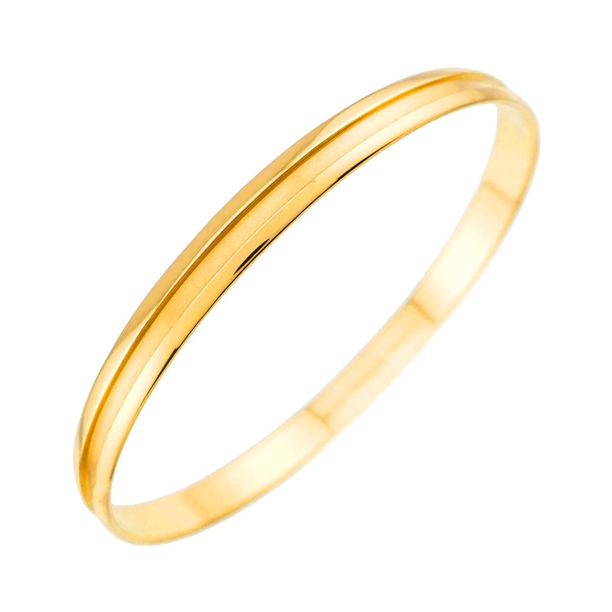 ATLAS Bangle Bracelet 18K Yellow Gold 750