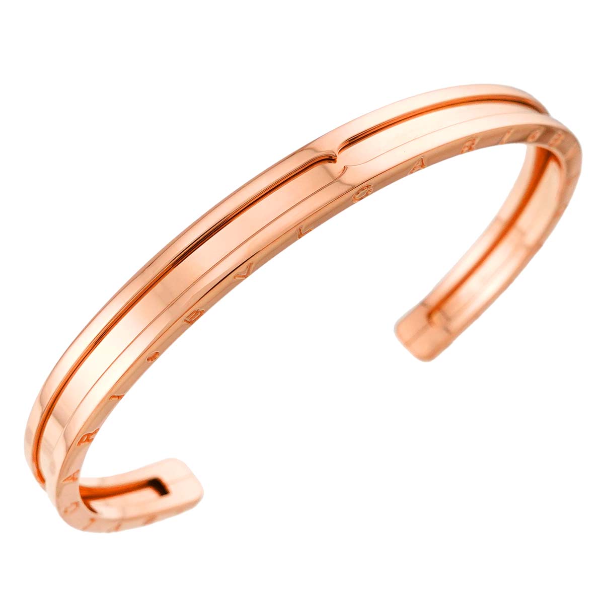 B-ZERO1 Open Bracelet 18K PG Pink Gold 750 Size:SM