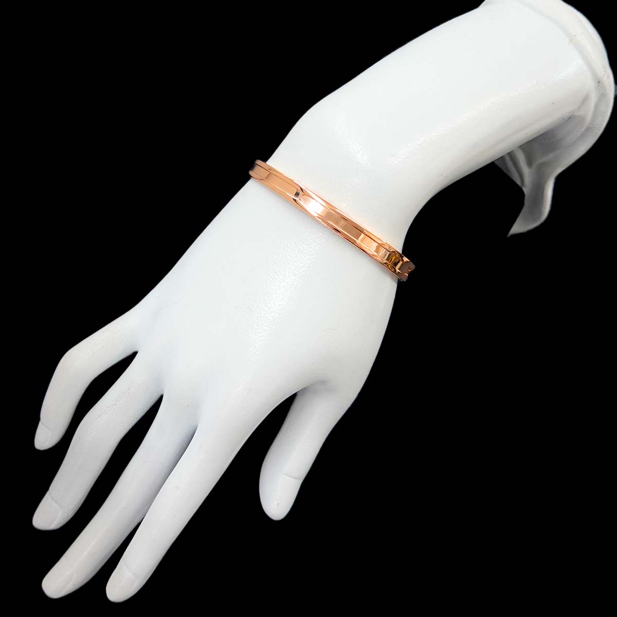 B-ZERO1 Open Bracelet 18K PG Pink Gold 750 Size:SM