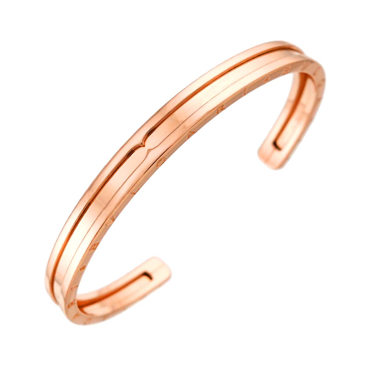B-ZERO1 Open Bracelet 18K PG Pink Gold 750 Size:SM