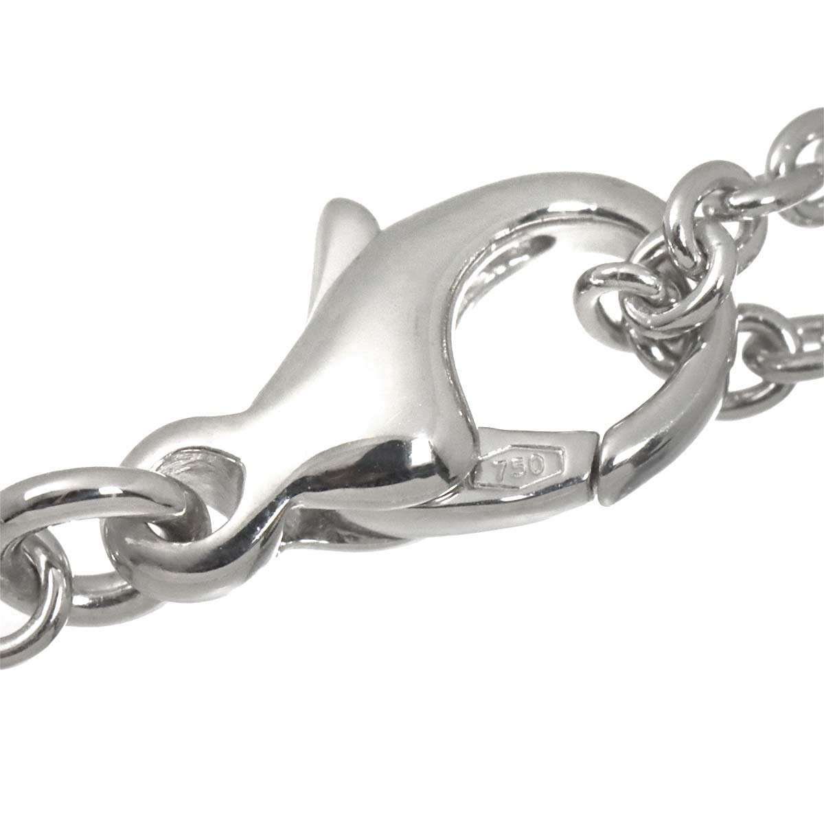Astrale Cerchi Diamond Necklace 18K White Gold 750
