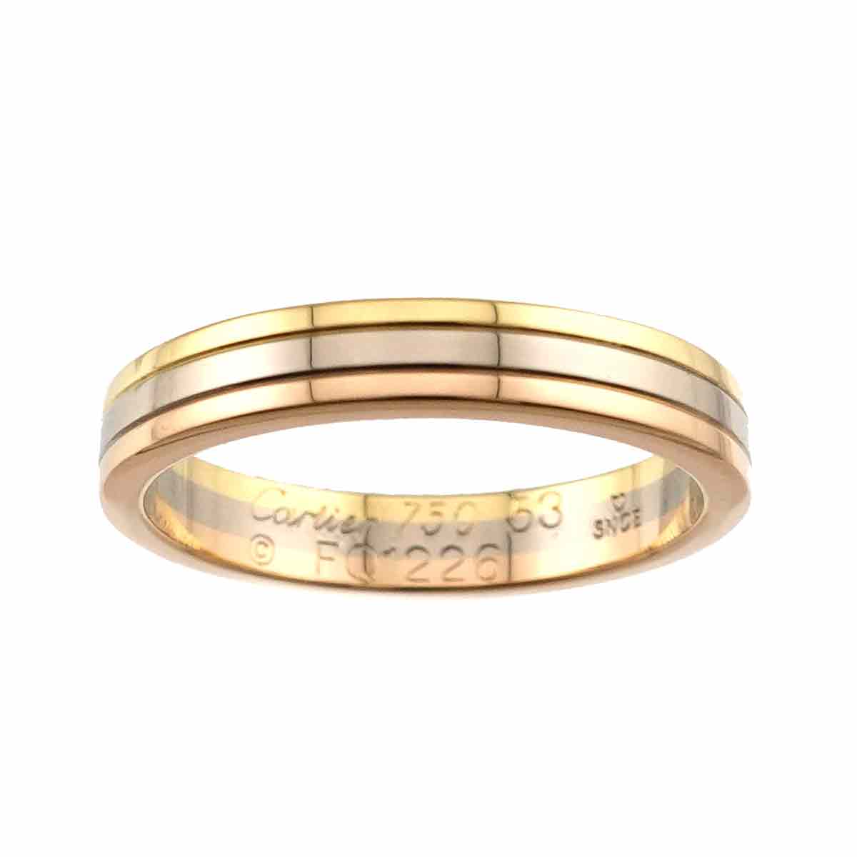 VENDOME Ring 18K YG WG PG 750 Size53 6.25-6.5(US)