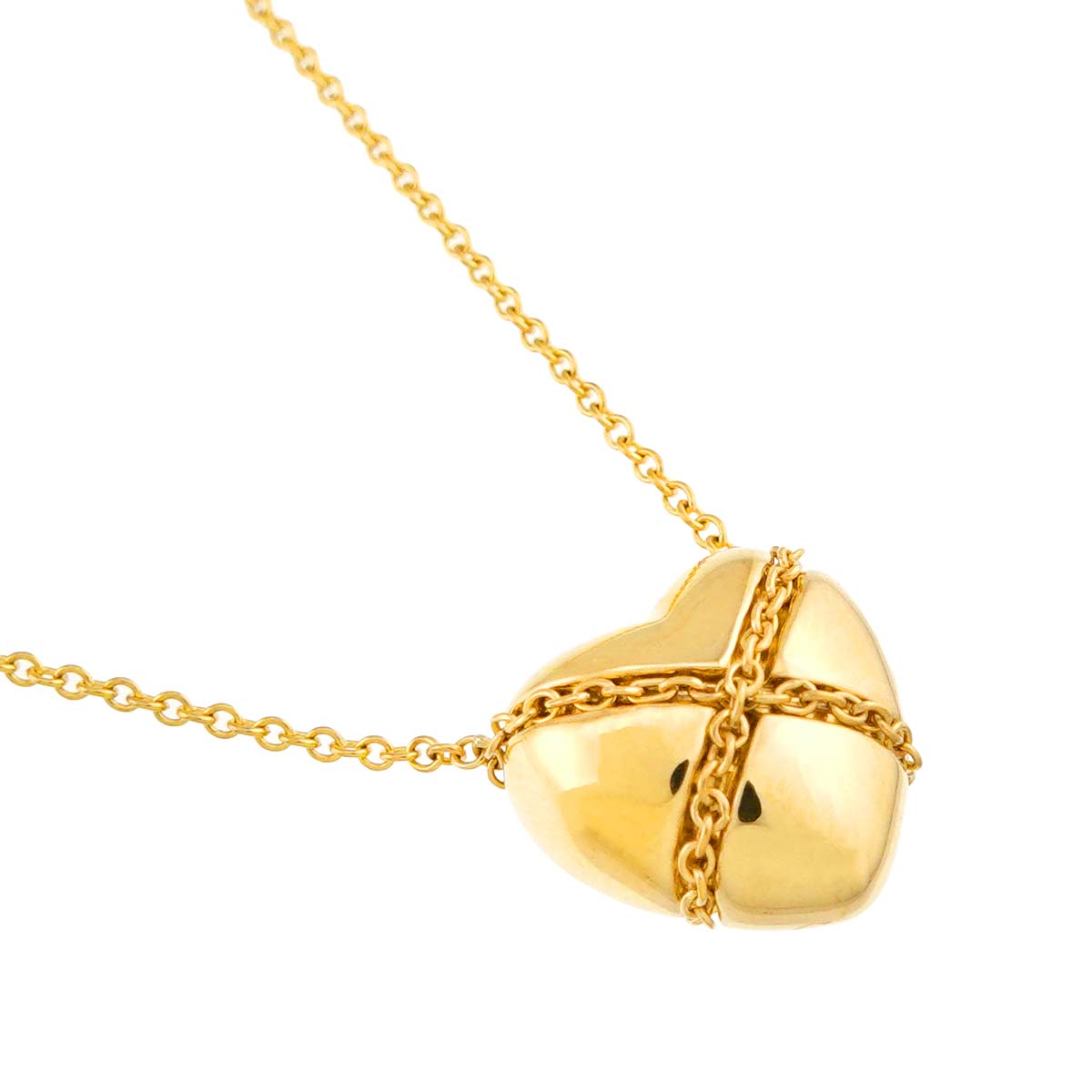 Heart Necklace 18K Yellow Gold 750