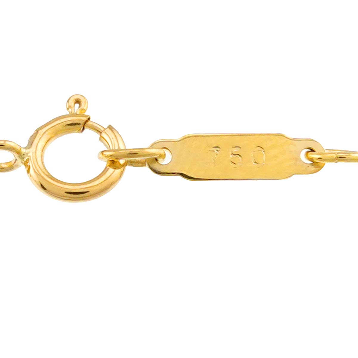 Heart Necklace 18K Yellow Gold 750