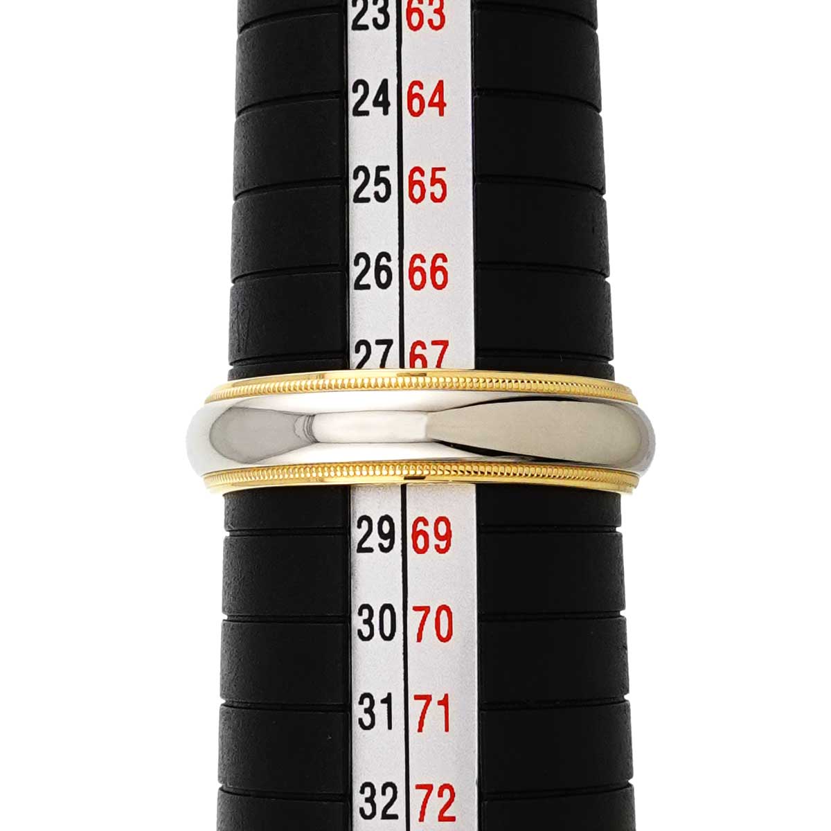 Milgrain Band Ring 18K YG 750 Pt Size11.75-12(US)