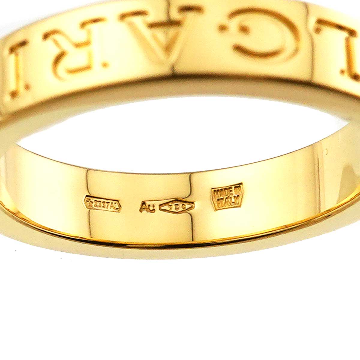 B-ZERO1 Essential Diamond Ring 18K YG 750 Size6-6.25(US)