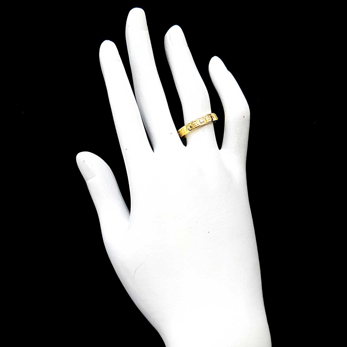 B-ZERO1 Essential Diamond Ring 18K YG 750 Size6-6.25(US)