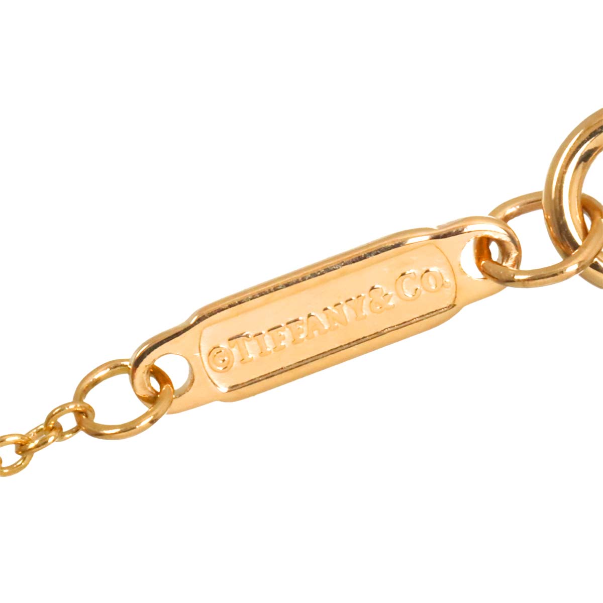 T Smile Diamond SM Necklace 18K Pink Gold 750