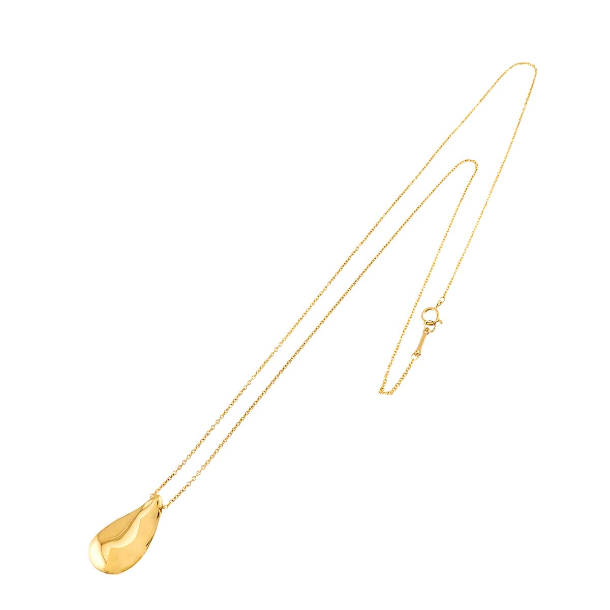 Teardrop Necklace 18K Yellow Gold 750