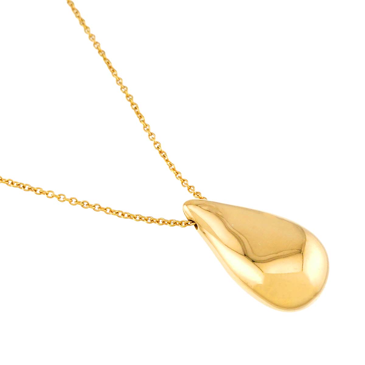 Teardrop Necklace 18K Yellow Gold 750