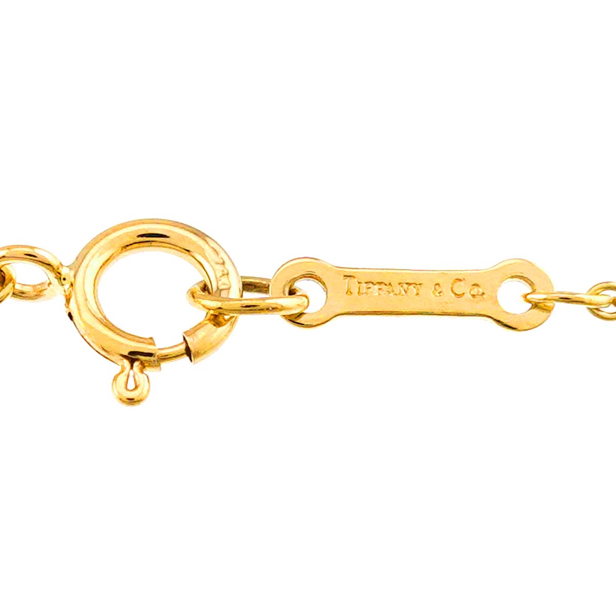 Teardrop Necklace 18K Yellow Gold 750