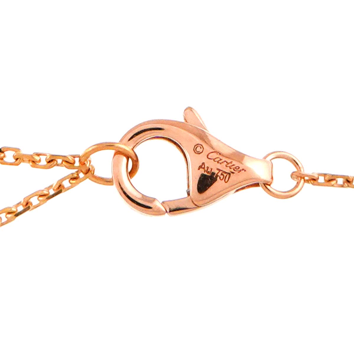 d Amour Diamond Necklace XS 18K Pink Gold 750