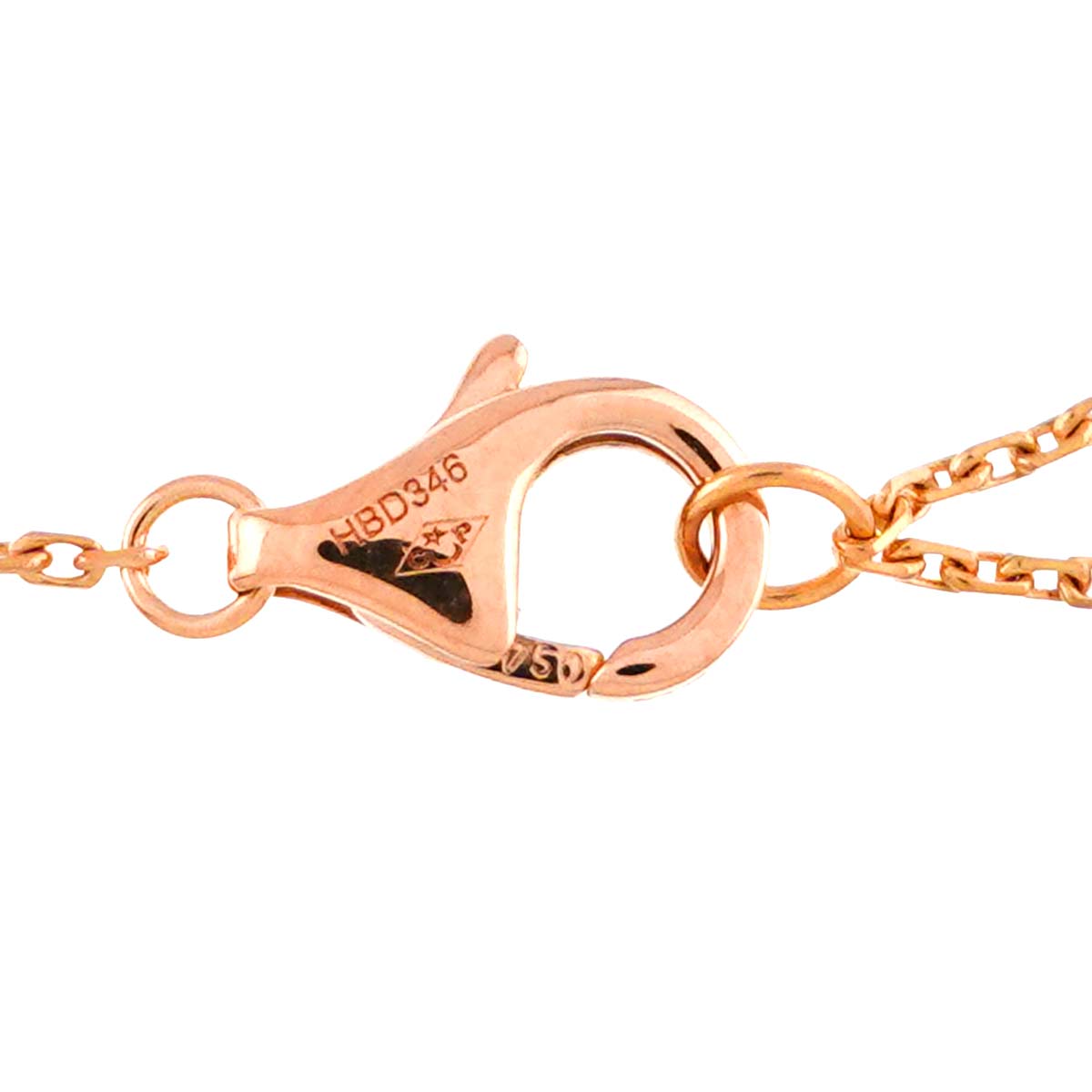 d Amour Diamond Necklace XS 18K Pink Gold 750
