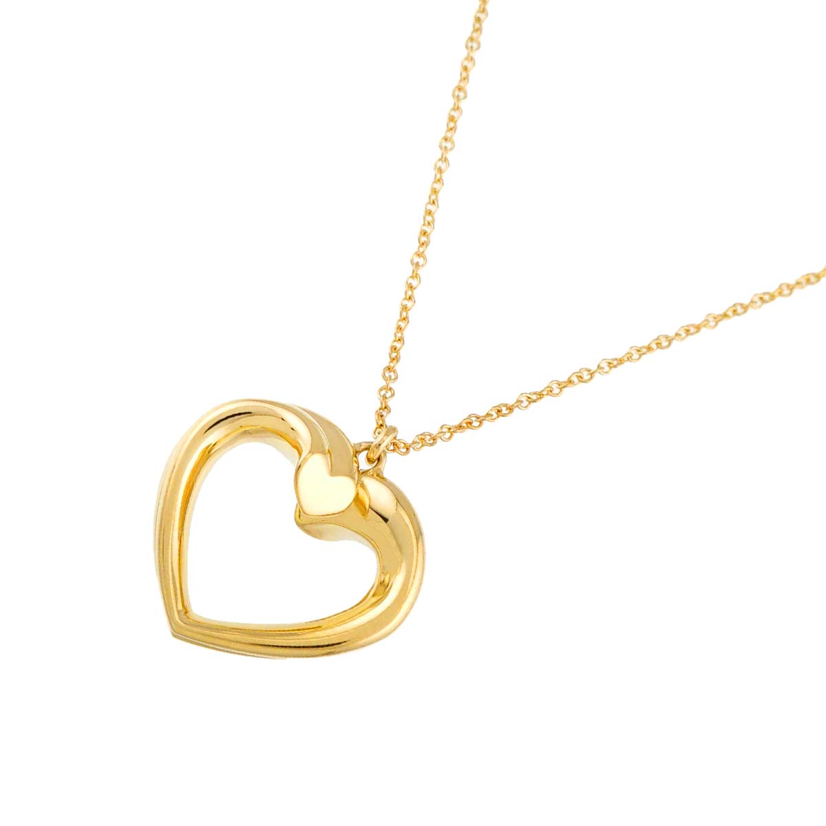 Heart Necklace 18K Yellow Gold 750