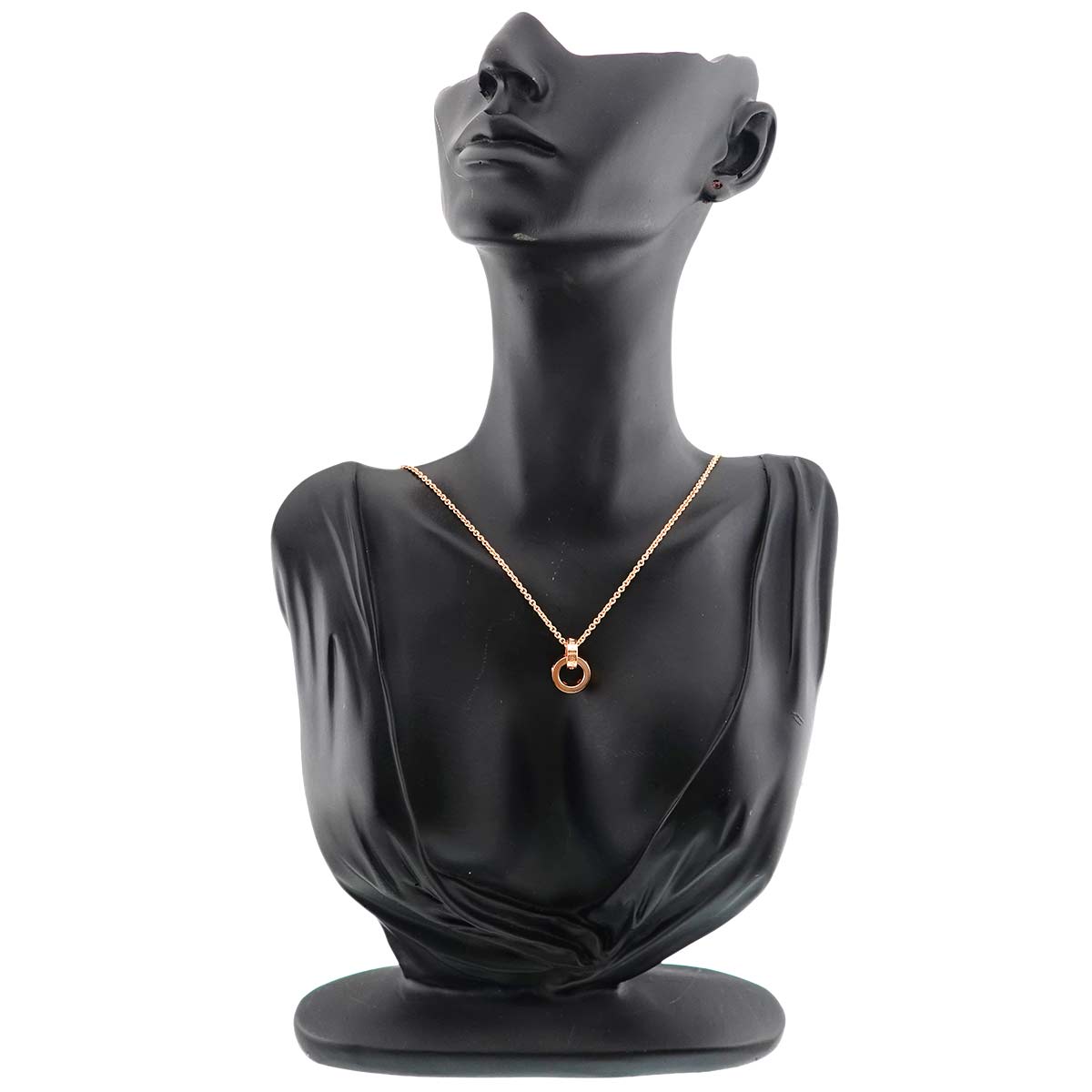 Amethyst Tourmaline Necklace 18K Pink Gold 750