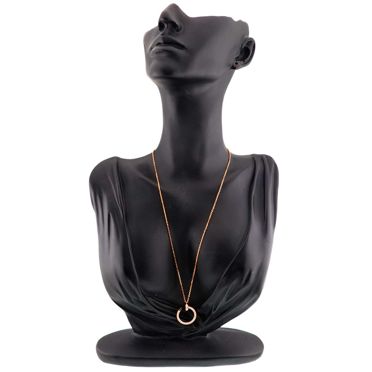 Juste Un Clou Diamond Necklace 18K Pink Gold 750