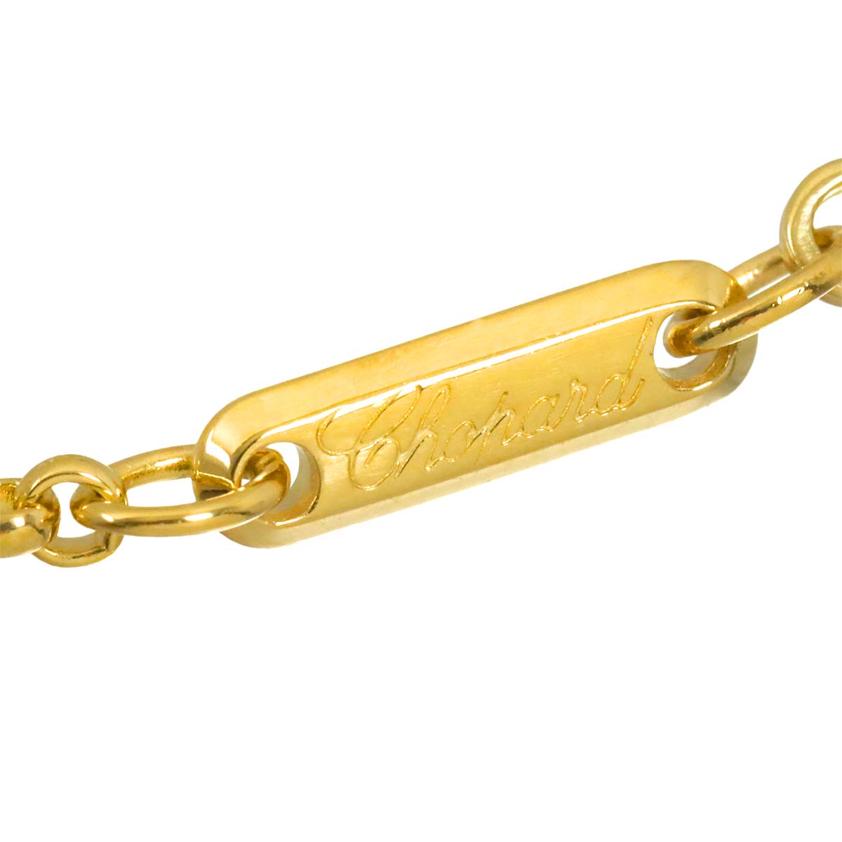 Diamond Necklace 18K Yellow Gold 750