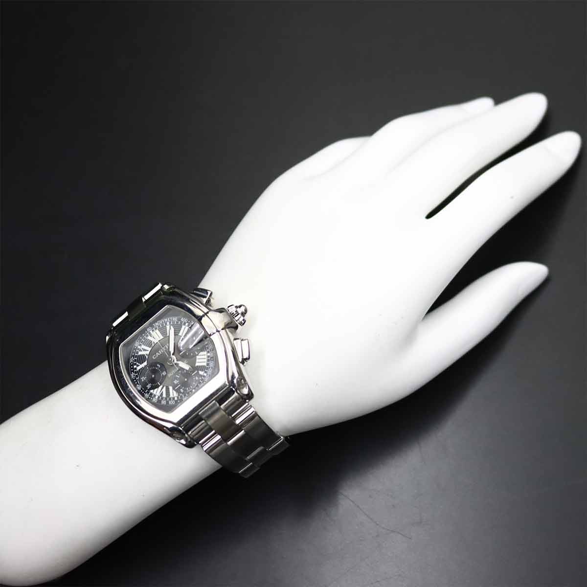 Roadster Chronograph W62007X6 Date Automatic Black Dial Mens
