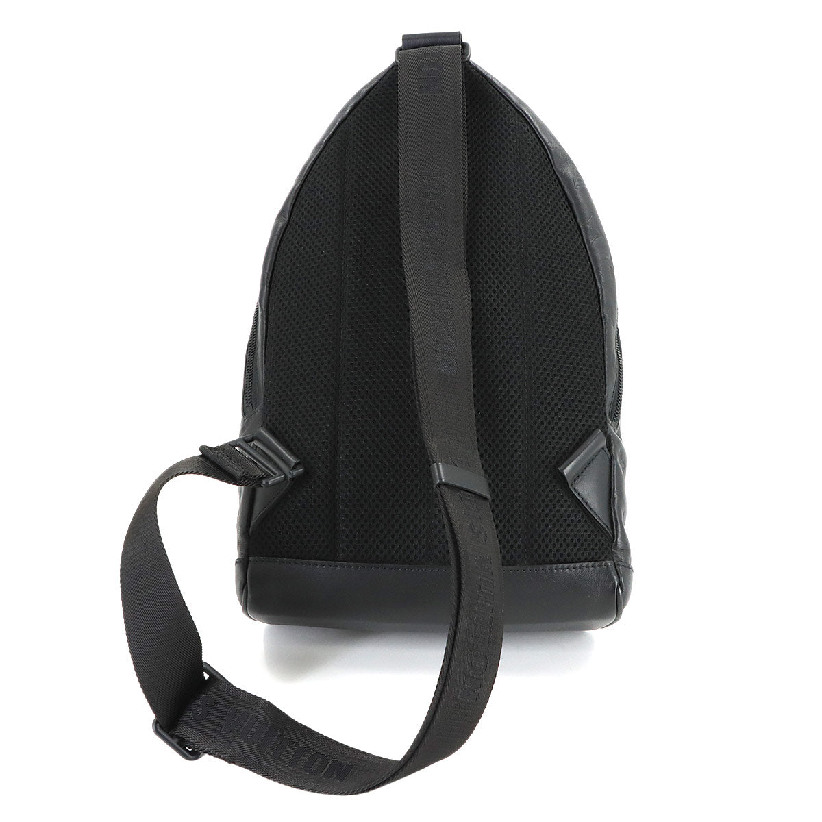 Monogram Shadow Racer Sling Bag Leather Black M46107