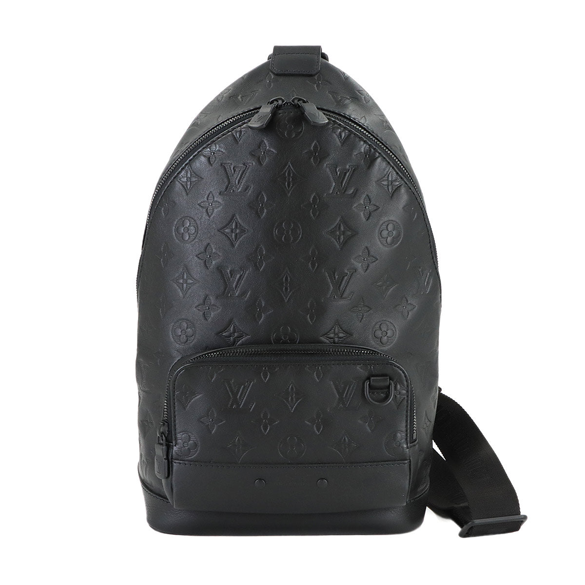Monogram Shadow Racer Sling Bag Leather Black M46107