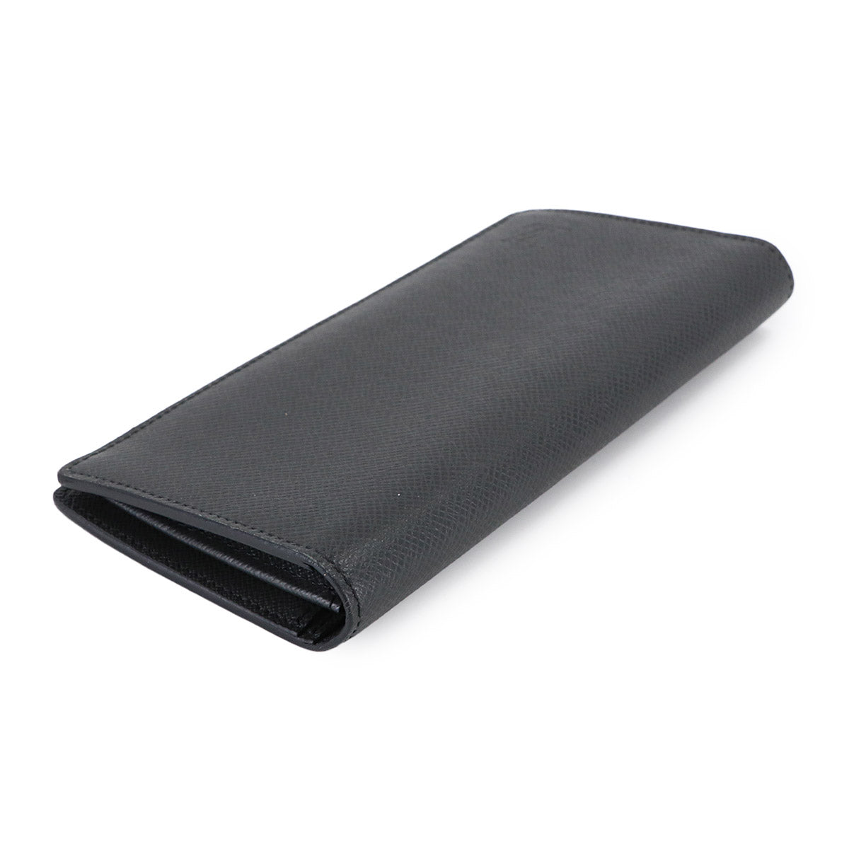 Taiga Brazza Wallet Leather Noir M30501 Purse