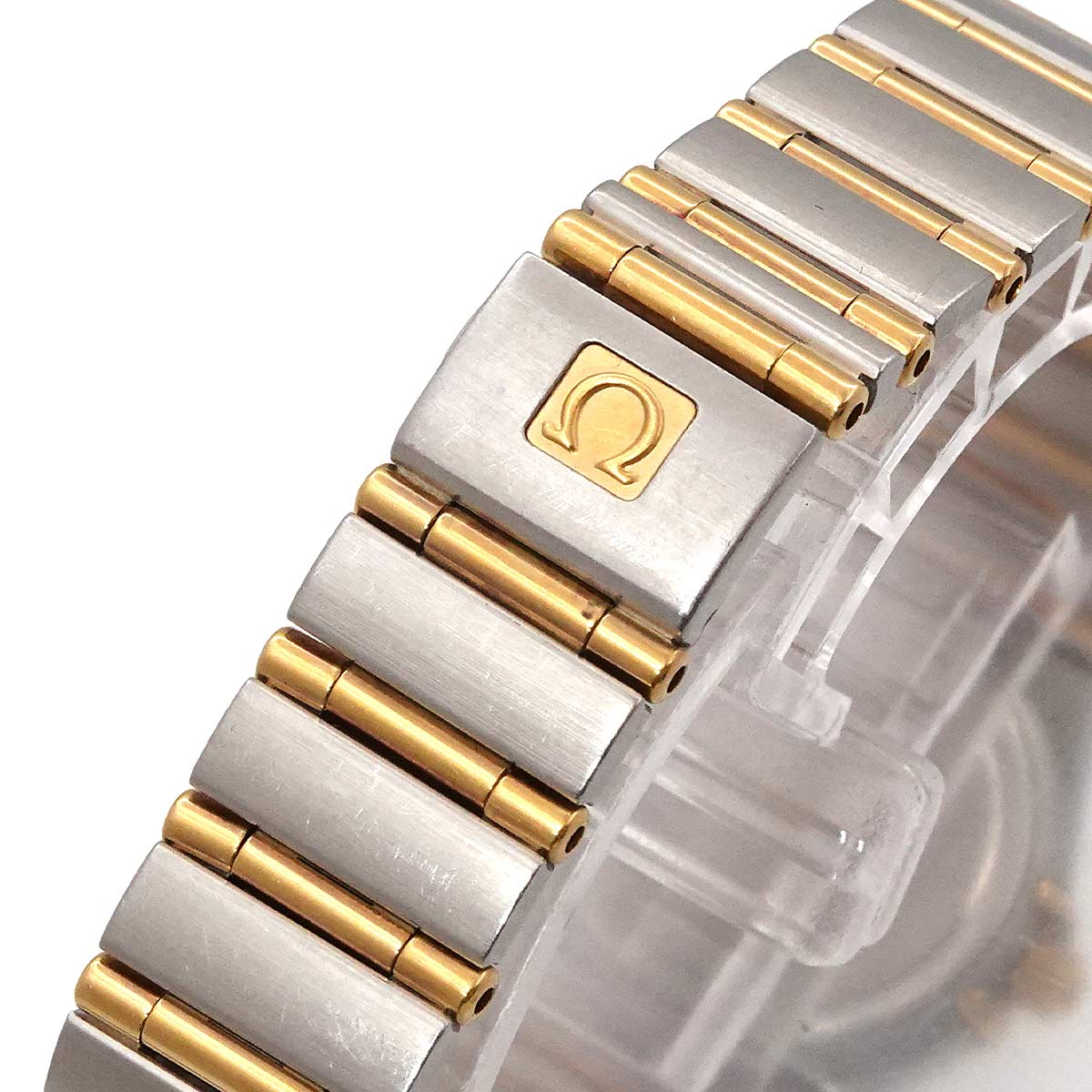 Constellation Mini 1262.15 750 YG Quartz 12P Diamond Ladies