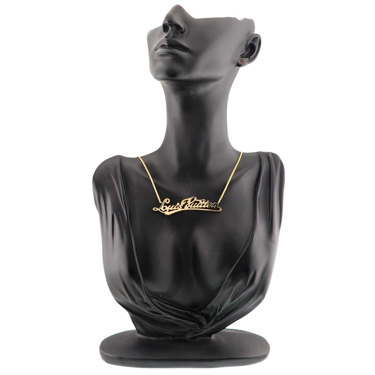 Logo ID Diamond Necklace 18K YG 750